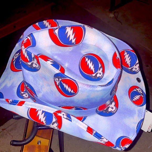 Grateful Dead Cowboy Hat handmade from PG Studios - Picture 2 of 5